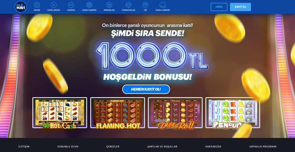 BayMavi casino sitesi